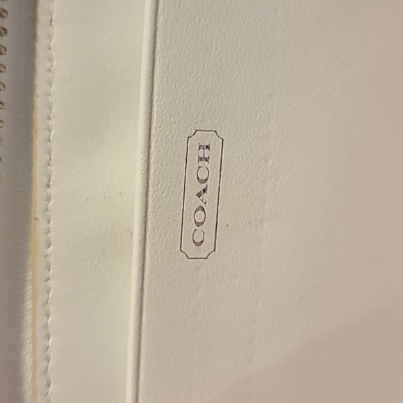 COACH SILVER PATCHWORK SATCHEL With Matching Wallet - Picture 14 of 17